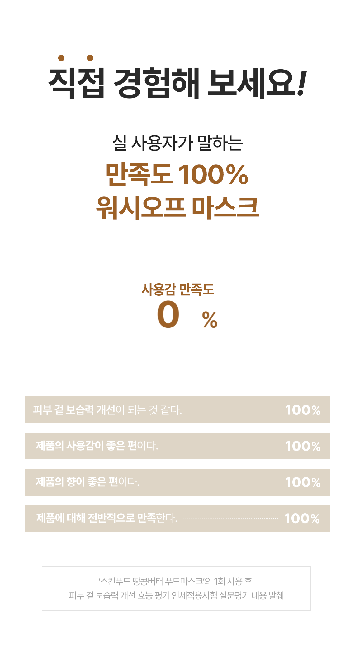 땅콩버터푸드마스크