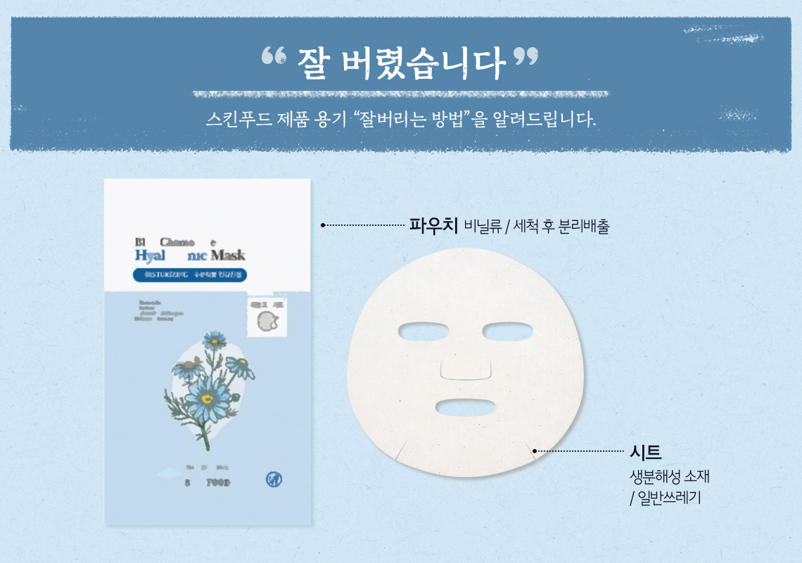 블루캐모마일마스크