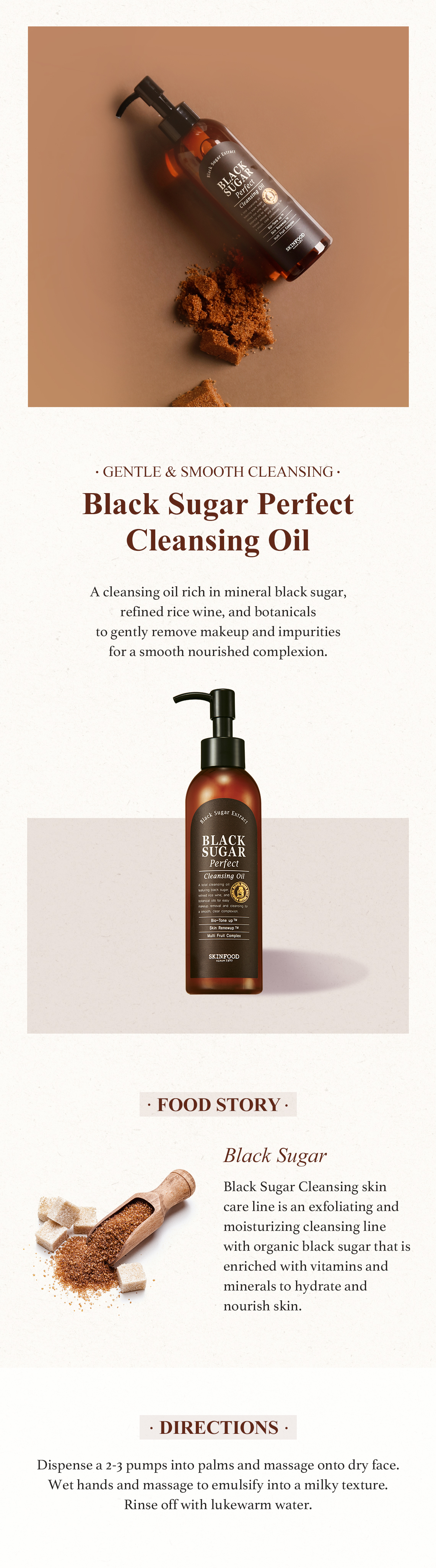 Black Sugar Perfect Cleansing Oil